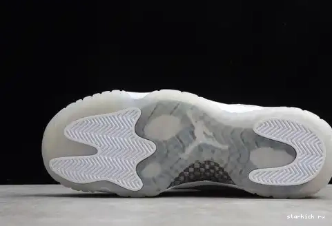 Jordan AR0715-100 Metallic SilverVast 11 AR0715-100 White Grey Air WMNS 0617